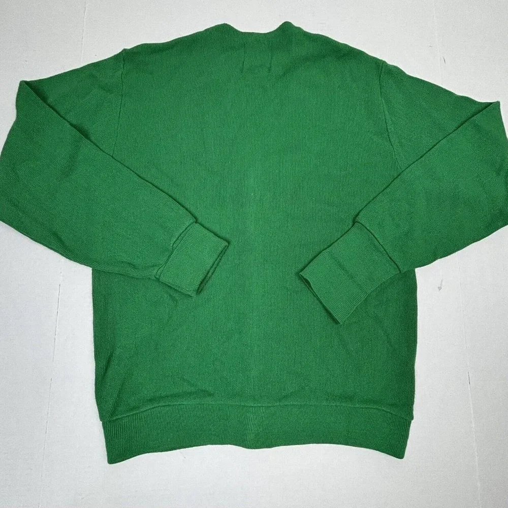 VTG 70s HANDS OFF Knit‎ Cardigan Men’s Medium Grandpa Grunge Cobain 90s EUC